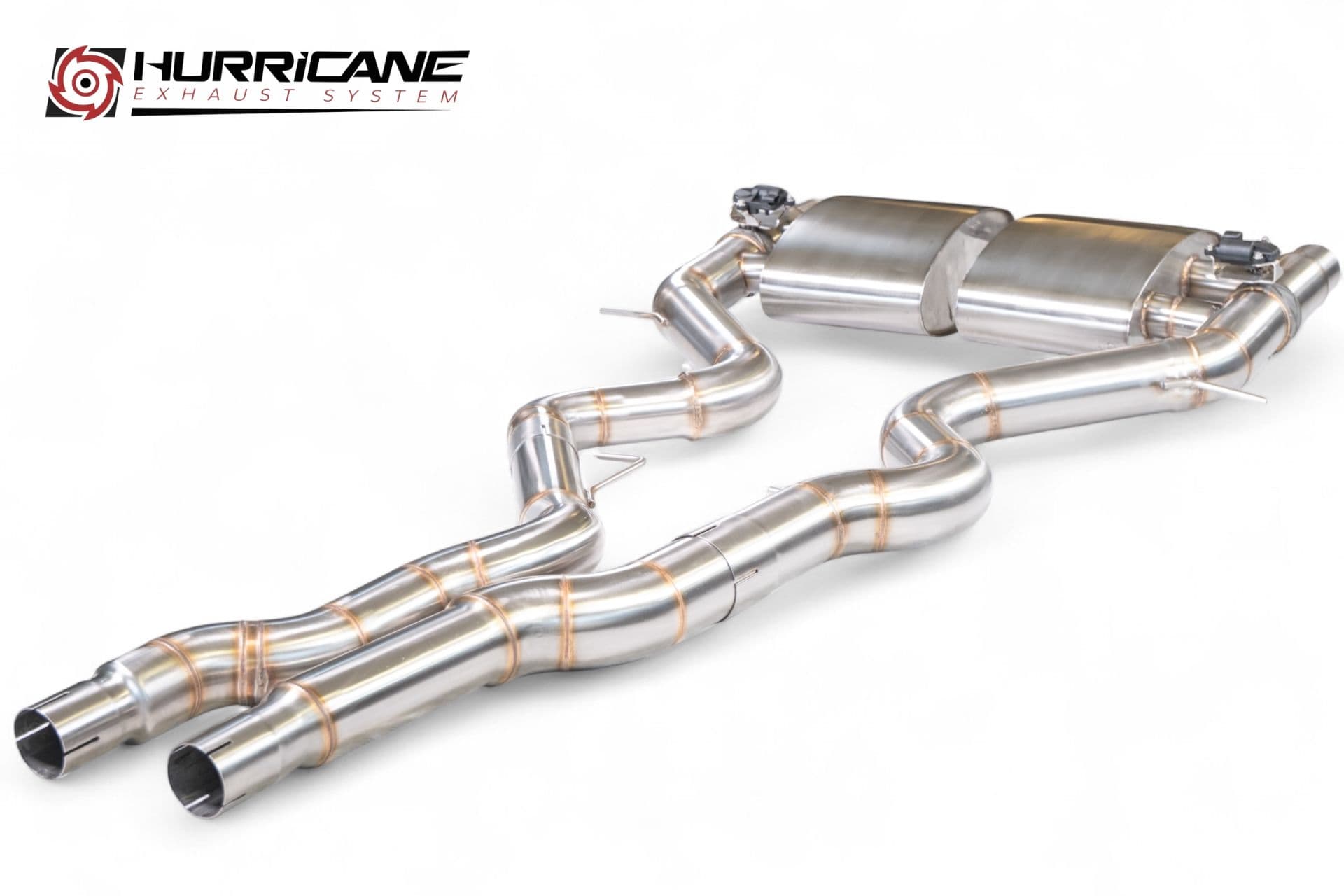 BMW 335i - HURRICANE DUPLEX SPORTAUSPUFF ANLAGE Ø 89MM – Bild 2