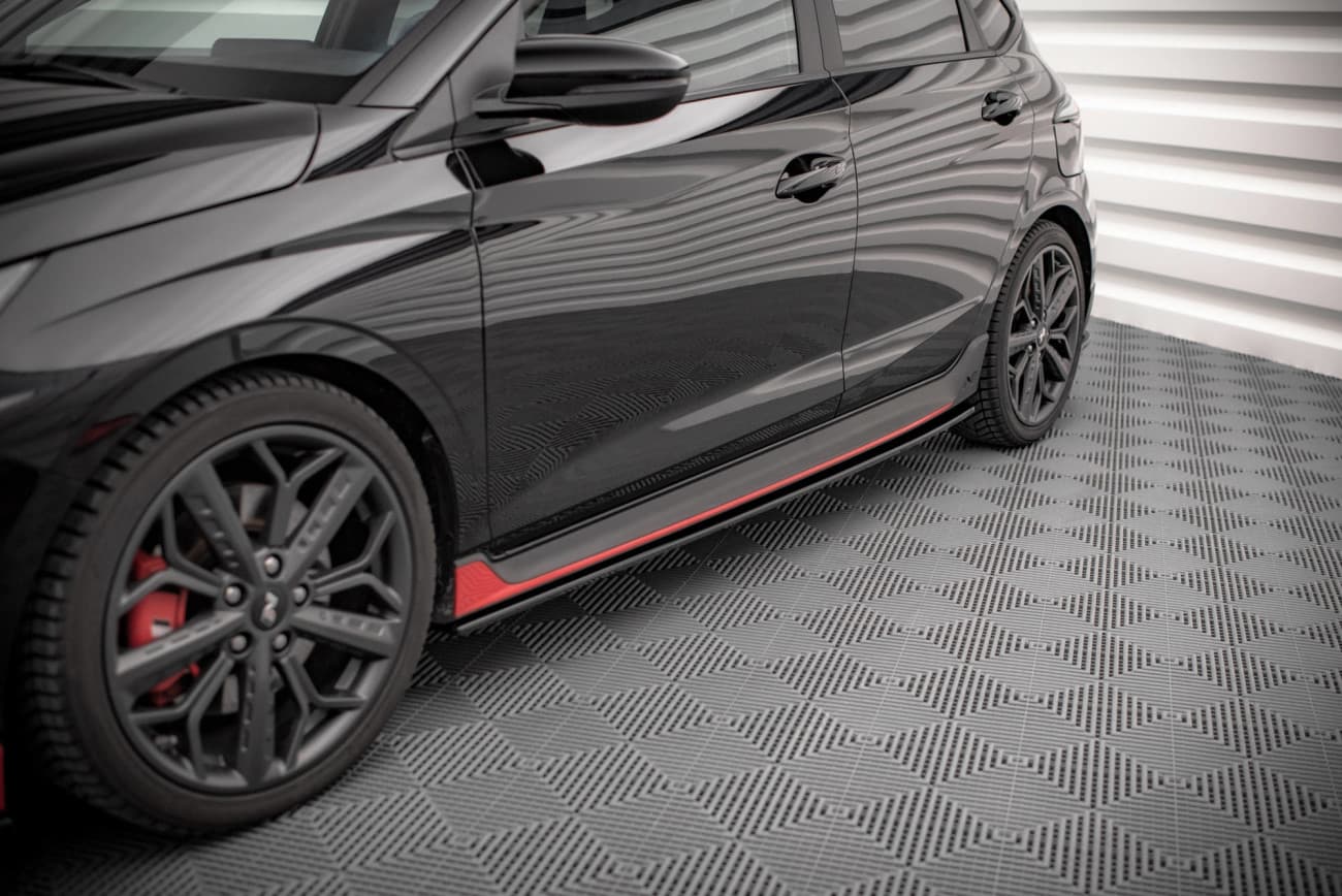 HYUNDAI I20 N - MAXTON DESIGN SEITENSCHWELLER ANSATZ CUP LEISTEN – Bild 3