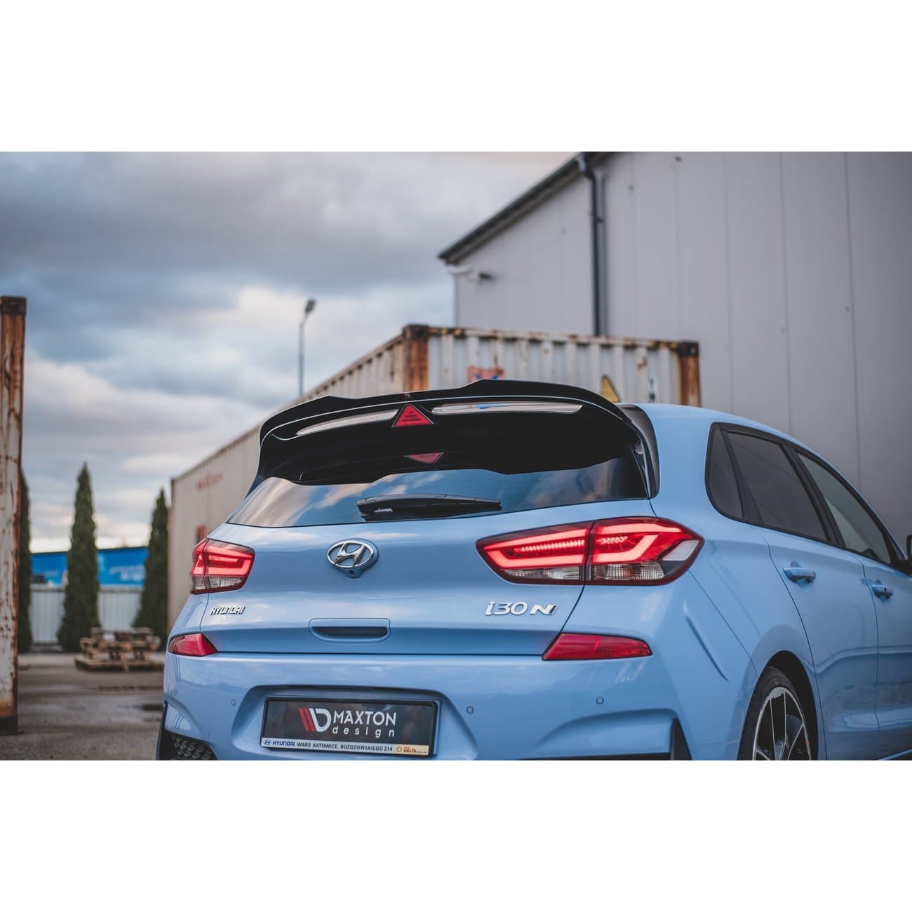 HYUNDAI I30 N - MAXTON DESIGN SPOILER CAP DACHSPOILER ANSATZ – Bild 2