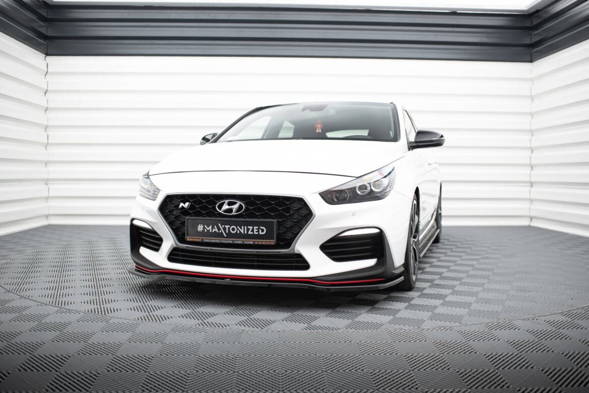 HYUNDAI I30 N - MAXTON DESIGN RACING FRONTANSATZ SPOILER LIPPE V.2 (DTC) – Bild 2