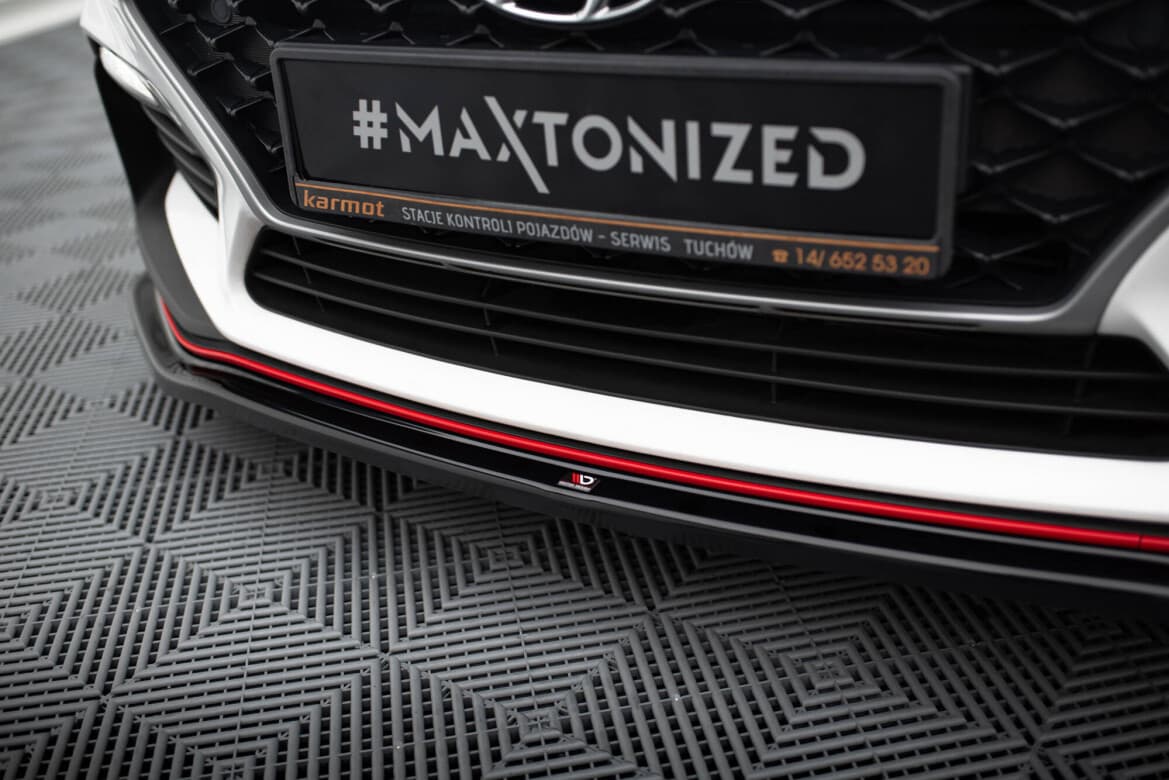 HYUNDAI I30 N - MAXTON DESIGN RACING FRONTANSATZ SPOILER LIPPE V.2 (DTC) – Bild 3