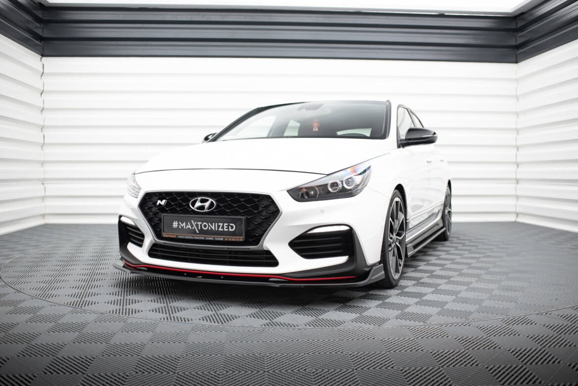 HYUNDAI I30 N - MAXTON DESIGN RACING FRONTANSATZ SPOILER LIPPE V.3 (DTC) – Bild 2