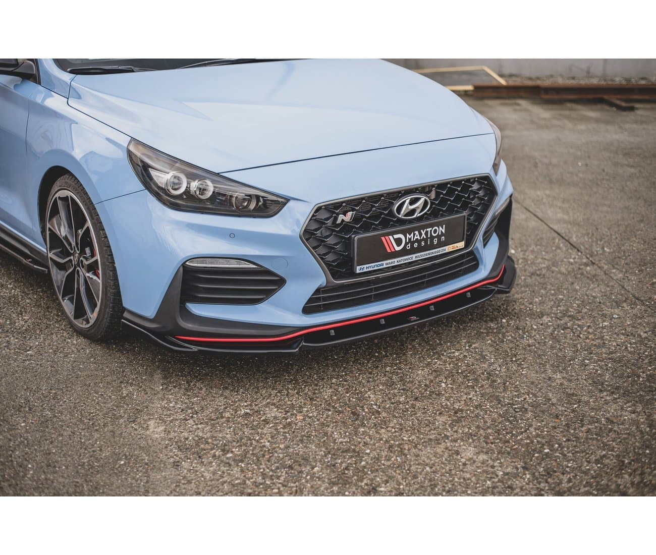 HYUNDAI I30 N - MAXTON DESIGN RACING FRONTANSATZ SPOILER LIPPE (DTC) – Bild 2