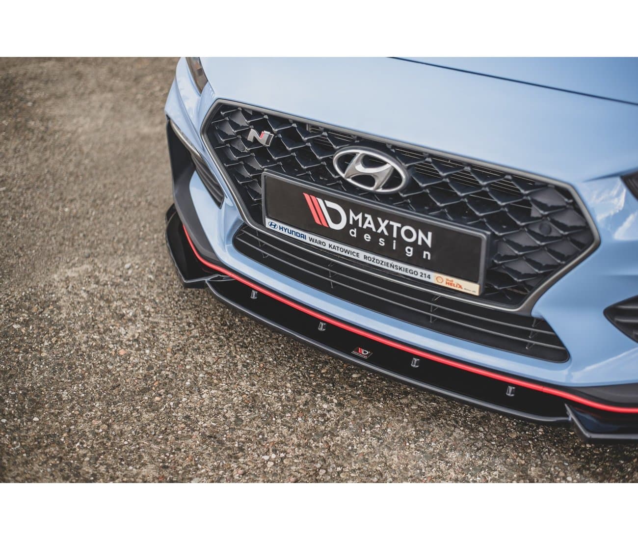 HYUNDAI I30 N - MAXTON DESIGN RACING FRONTANSATZ SPOILER LIPPE (DTC) – Bild 5