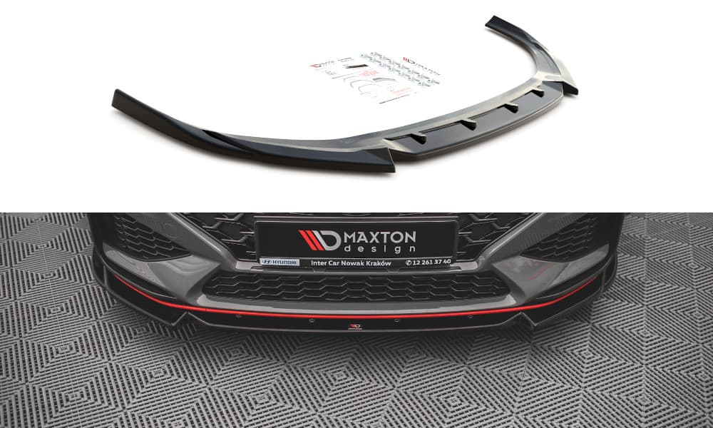 HYUNDAI I30 N FACELIFT - MAXTON DESIGN CUP FRONT ANSATZ SPOILERLIPPE V.2 (DTC) – Maxton Design