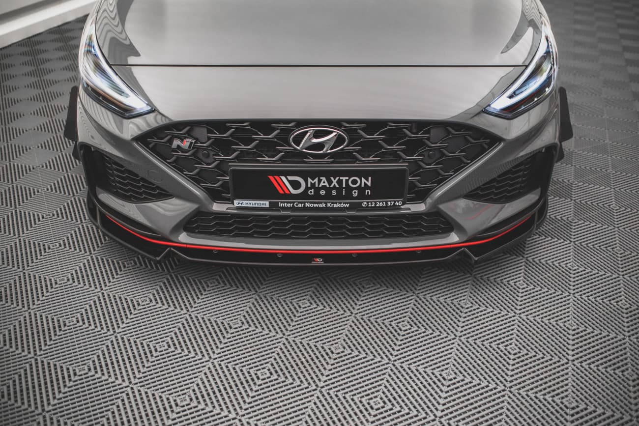 HYUNDAI I30 N FACELIFT - MAXTON DESIGN CUP FRONT ANSATZ SPOILERLIPPE V.2 (DTC) – Bild 4