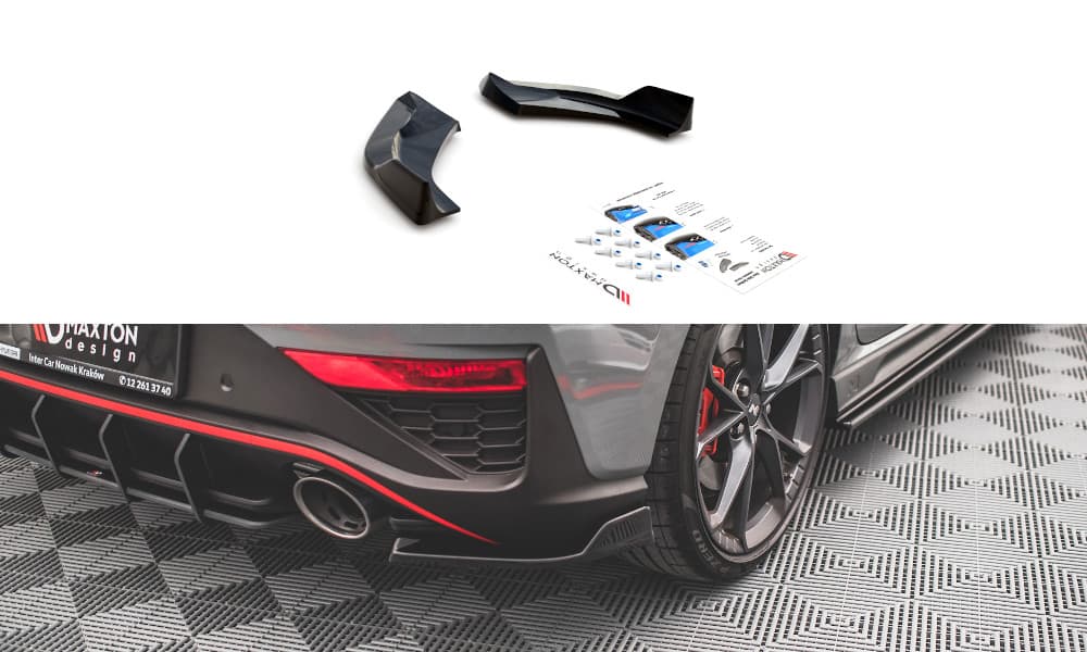 HYUNDAI I30 N FACELIFT - MAXTON DESIGN HECK FLAPS DIFFUSOR ANSATZ V.3 – Maxton Design