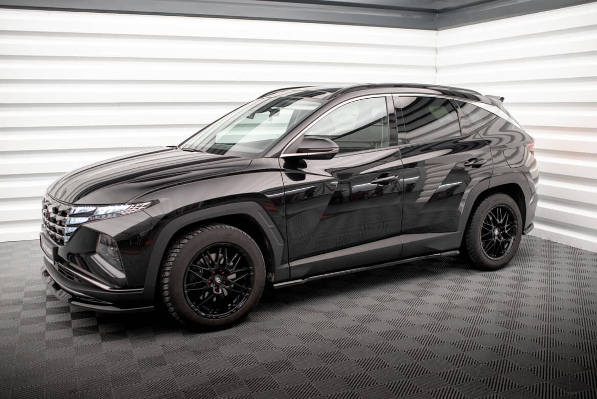 HYUNDAI TUCSON - MAXTON DESIGN SEITENSCHWELLER ANSATZ CUP LEISTEN – Bild 2
