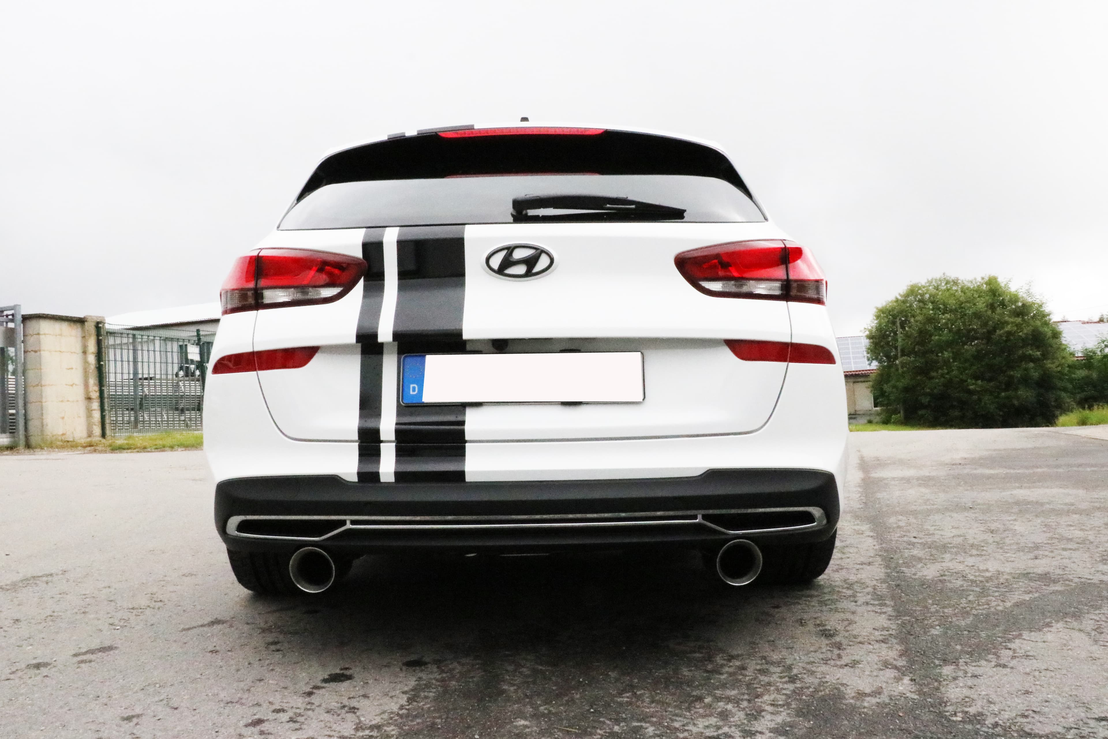 HYUNDAI I30 KOMBI - FOX DUPLEX SPORTAUSPUFF – Bild 2