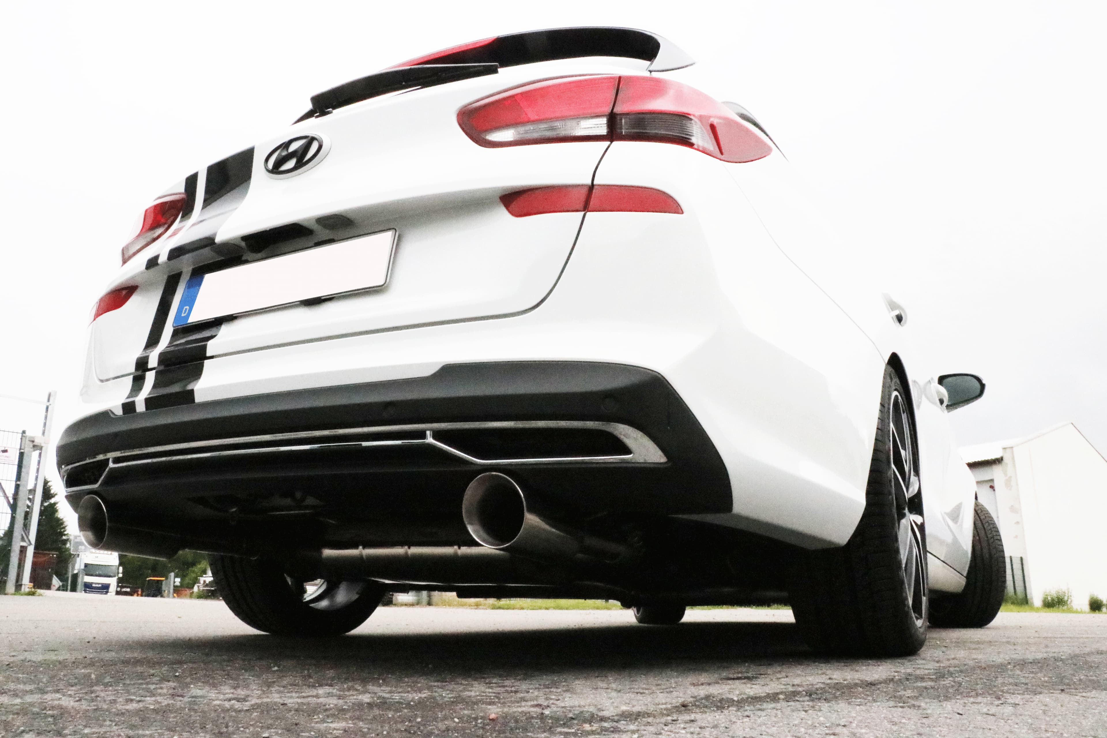 HYUNDAI I30 KOMBI - FOX DUPLEX SPORTAUSPUFF – Bild 3