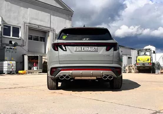 HYUNDAI TUCSON - FOX DUPLEX SPORTAUSPUFF – Bild 2
