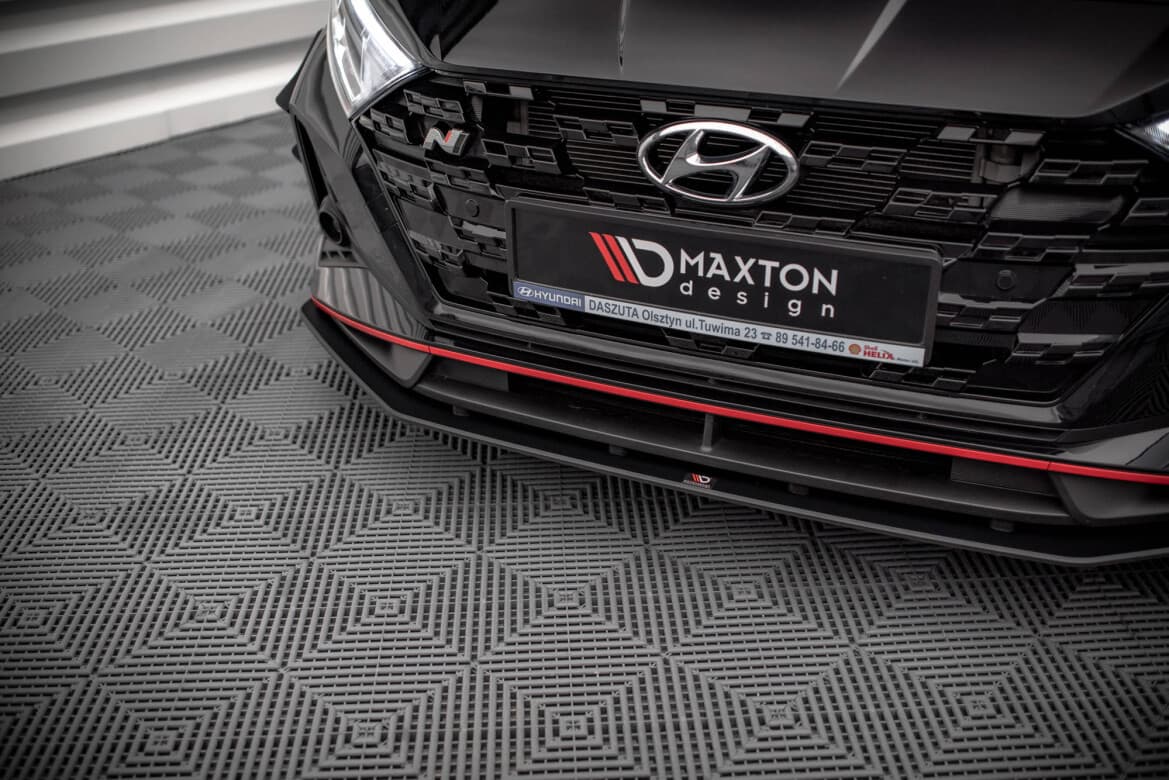 HYUNDAI I20 N - MAXTON DESIGN STREET PRO FRONTANSATZ SPOILER LIPPE – Bild 2