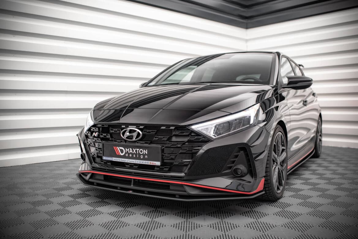 HYUNDAI I20 N - MAXTON DESIGN STREET PRO FRONTANSATZ SPOILER LIPPE – Bild 3