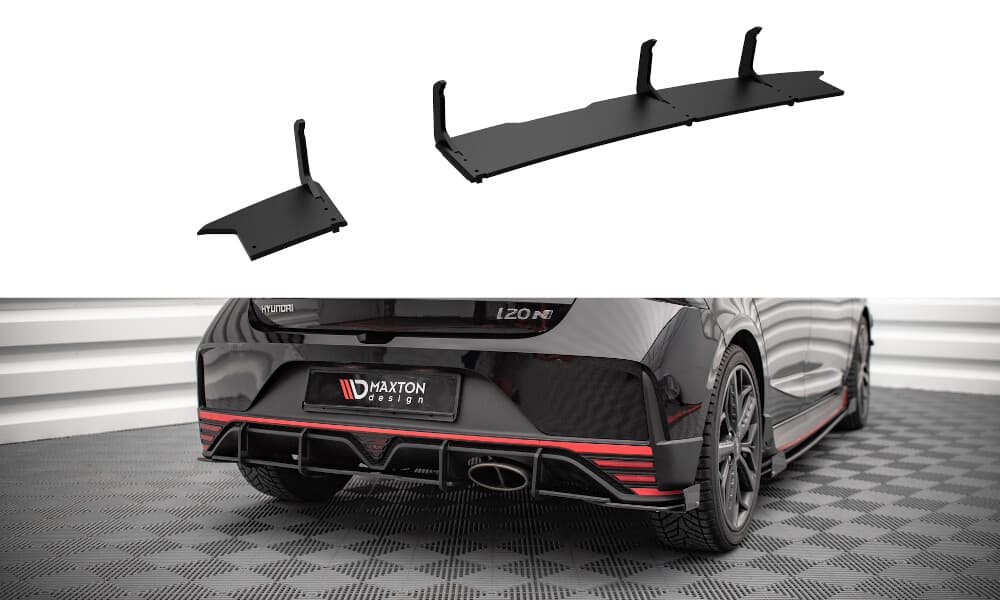 HYUNDAI I20 N - MAXTON DESIGN STREET PRO HECK DIFFUSOR ANSATZ – Maxton Design