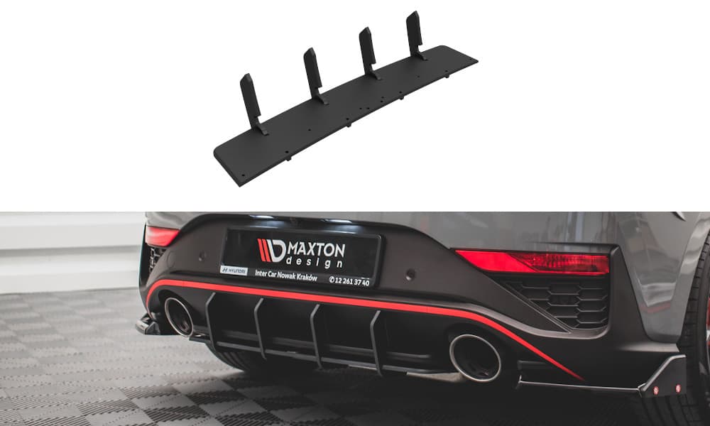 HYUNDAI I30 N FACELIFT - MAXTON DESIGN STREET PRO HECK DIFFUSOR ANSATZ – Maxton Design
