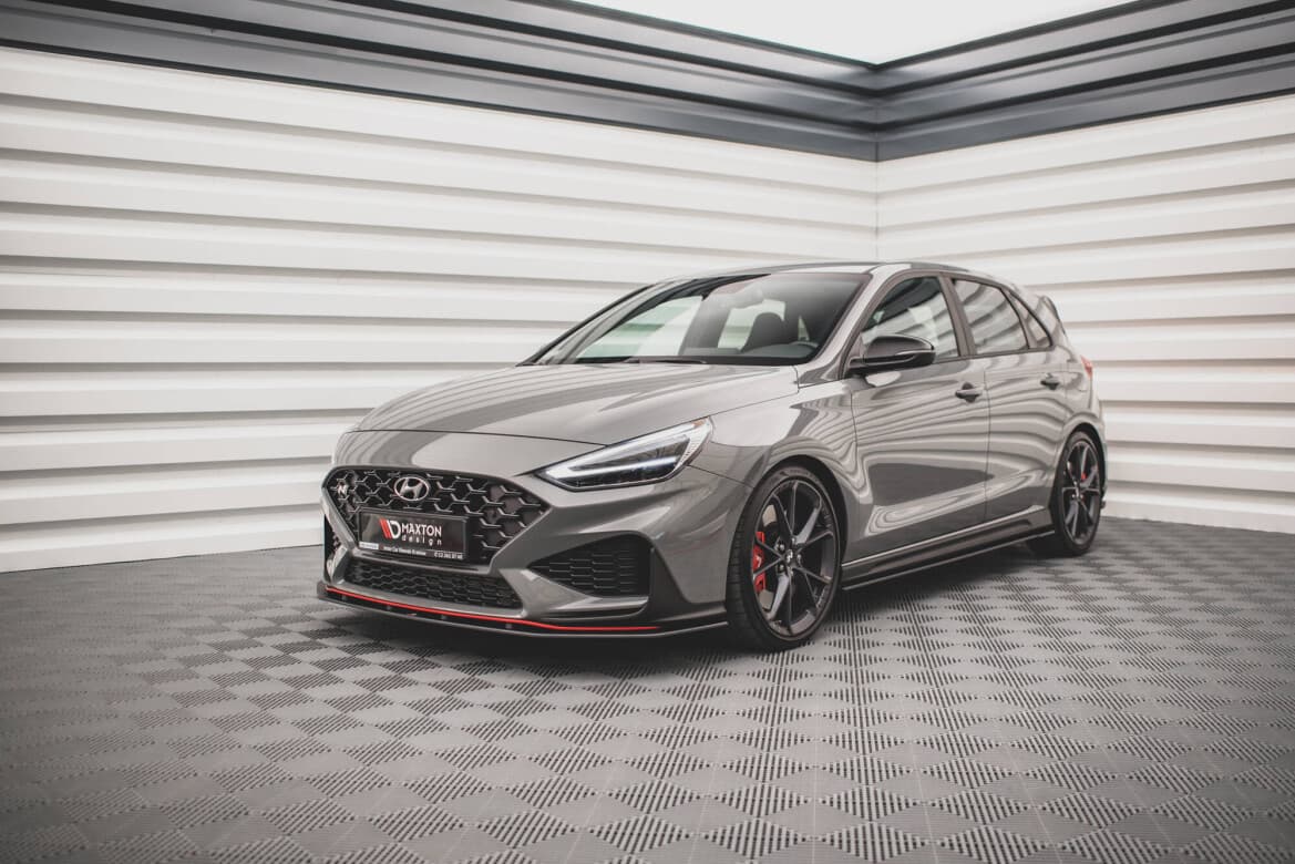 HYUNDAI I30 N FACELIFT - MAXTON DESIGN STREET PRO SEITENSCHWELLER ANSATZ CUP LEISTEN – Bild 2