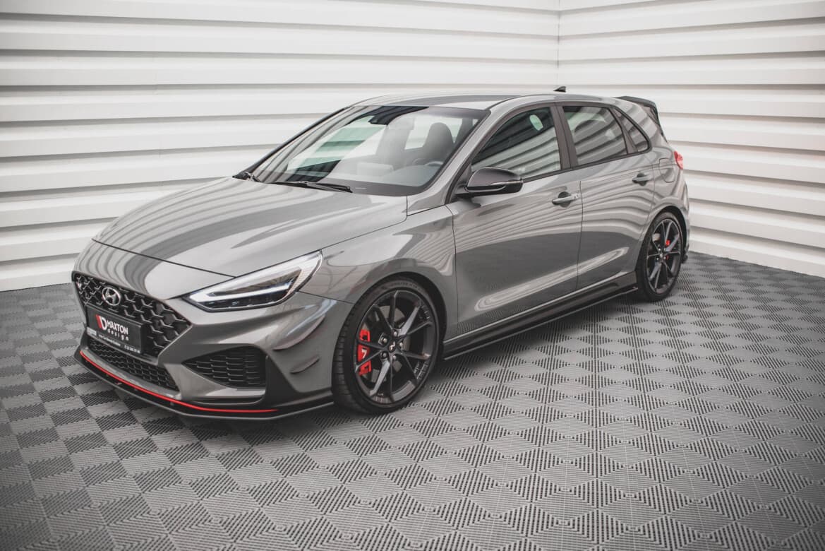HYUNDAI I30 N FACELIFT - MAXTON DESIGN STREET PRO SEITENSCHWELLER ANSATZ CUP LEISTEN – Bild 5