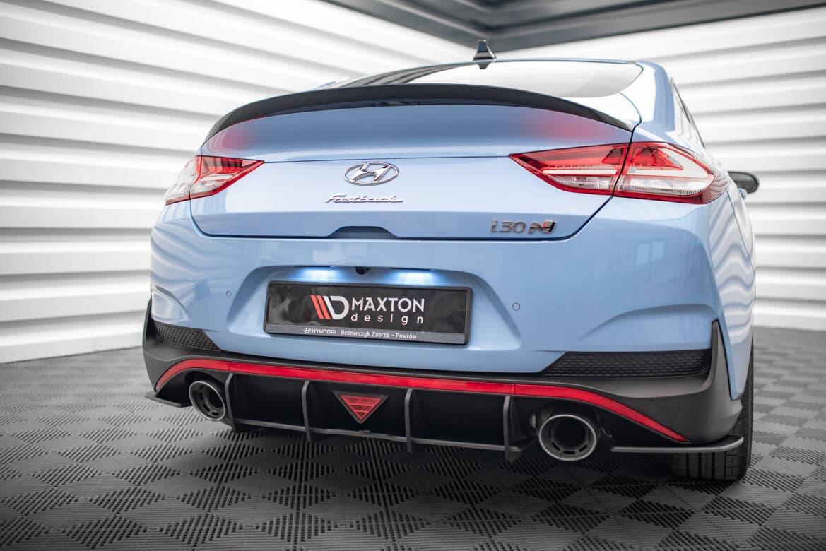 HYUNDAI I30 N FACELIFT - MAXTON DESIGN STREET PRO HECK DIFFUSOR ANSATZ – Bild 3