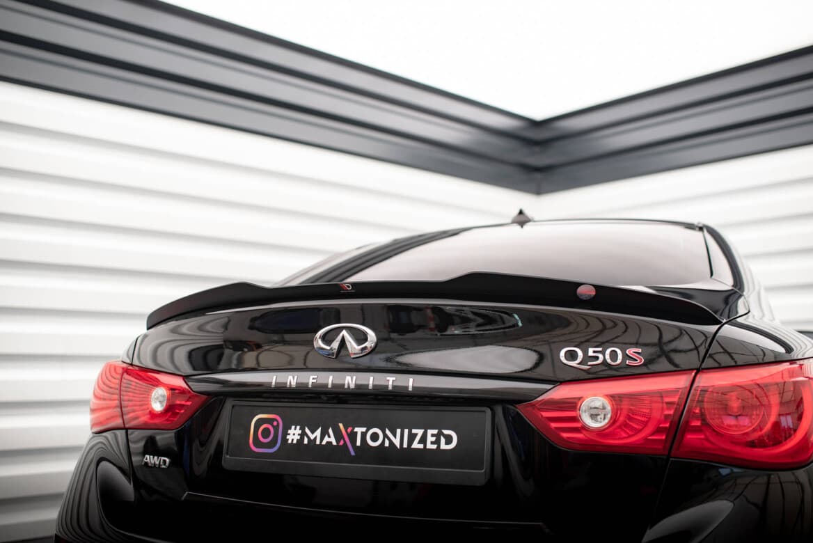 INFINITI Q50 - MAXTON DESIGN KOFFERRAUM HECKLIPPE SPOILER – Bild 2