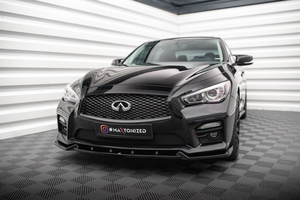 INFINITI Q50 - MAXTON DESIGN FRONTSPOILER LIPPE V.2 – Bild 3