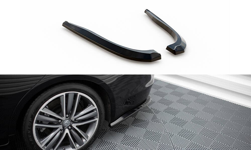 INFINITI Q50 - MAXTON DESIGN SIDE DIFFUSOR FLAPS HECKANSATZ V.2