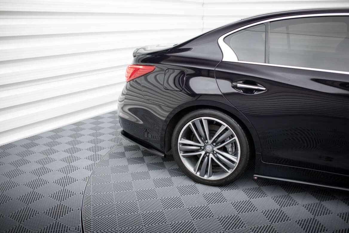 INFINITI Q50 - MAXTON DESIGN SIDE DIFFUSOR FLAPS HECKANSATZ V.2 – Bild 3