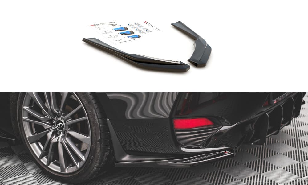 INFINITI Q60 - MAXTON DESIGN SIDE DIFFUSOR FLAPS HECKANSATZ