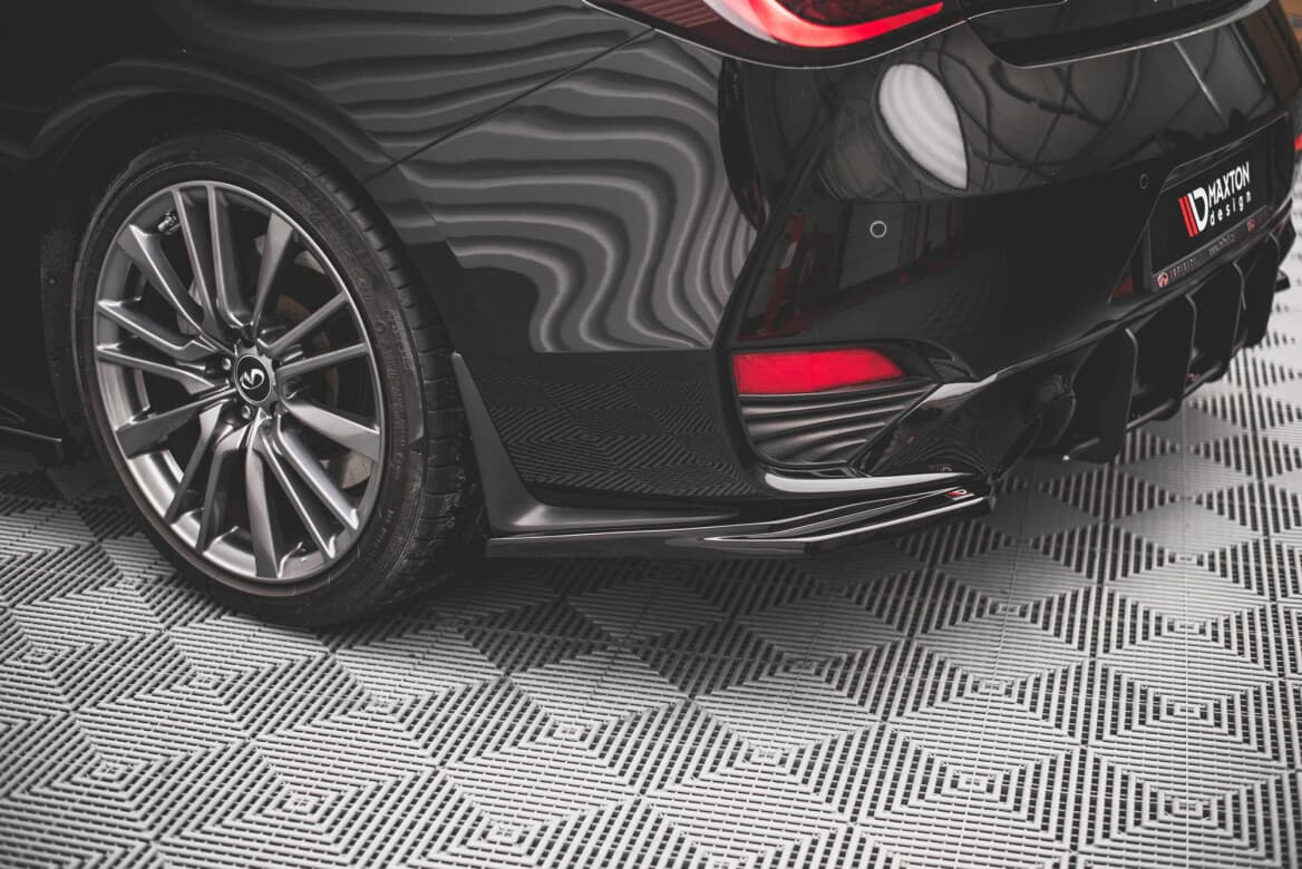 INFINITI Q60 - MAXTON DESIGN SIDE DIFFUSOR FLAPS HECKANSATZ – Bild 2