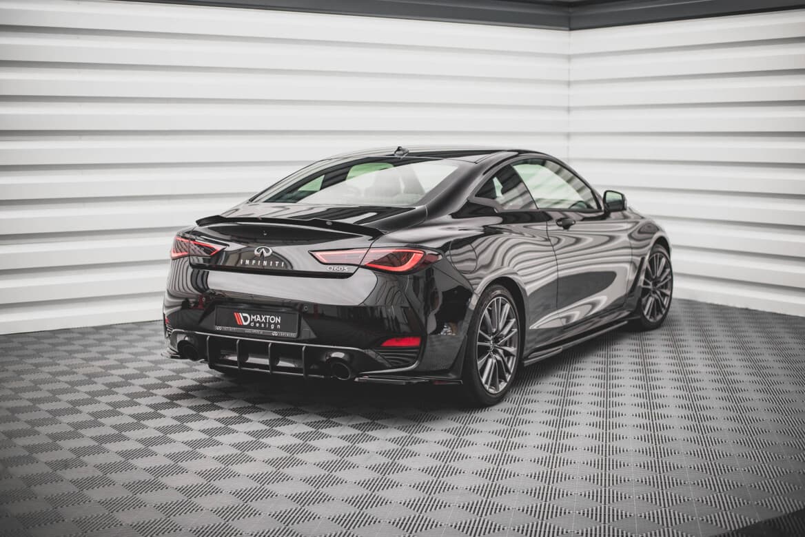 INFINITI Q60 - MAXTON DESIGN SIDE DIFFUSOR FLAPS HECKANSATZ – Bild 5