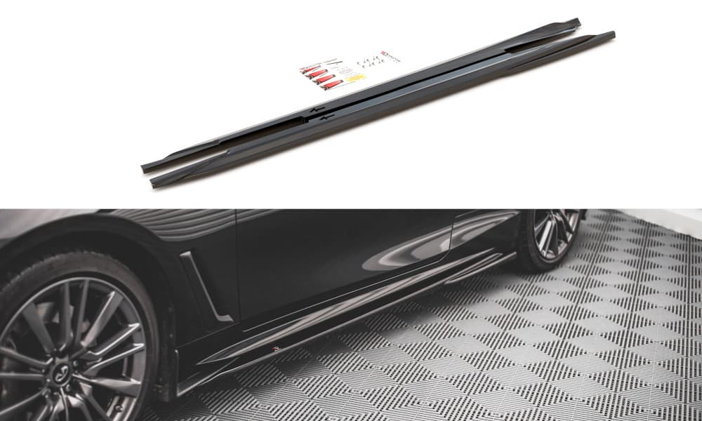 INFINITI Q60 - MAXTON DESIGN SEITENSCHWELLER ANSATZ