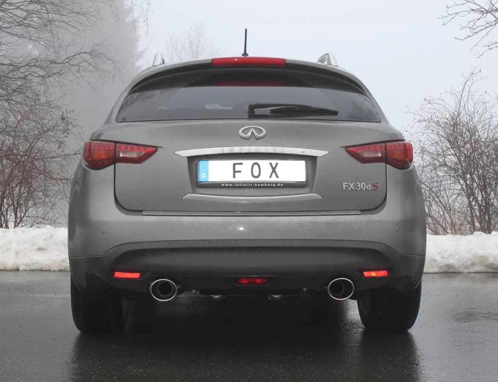 INFINITI FX30D - FOX DUPLEX SPORTAUSPUFF – Bild 3