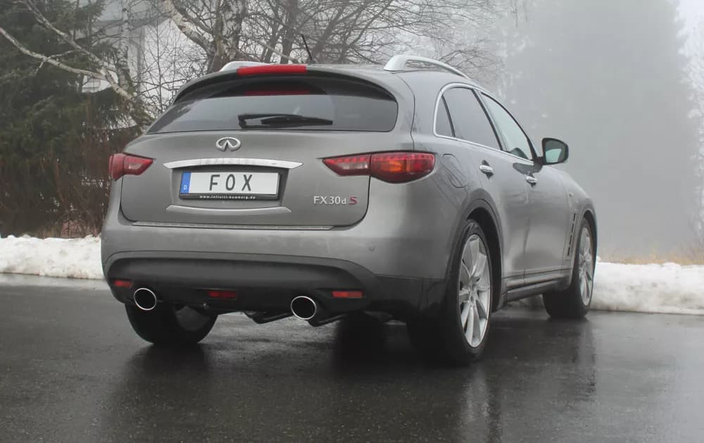 INFINITI FX30D - FOX DUPLEX SPORTAUSPUFF – Bild 5
