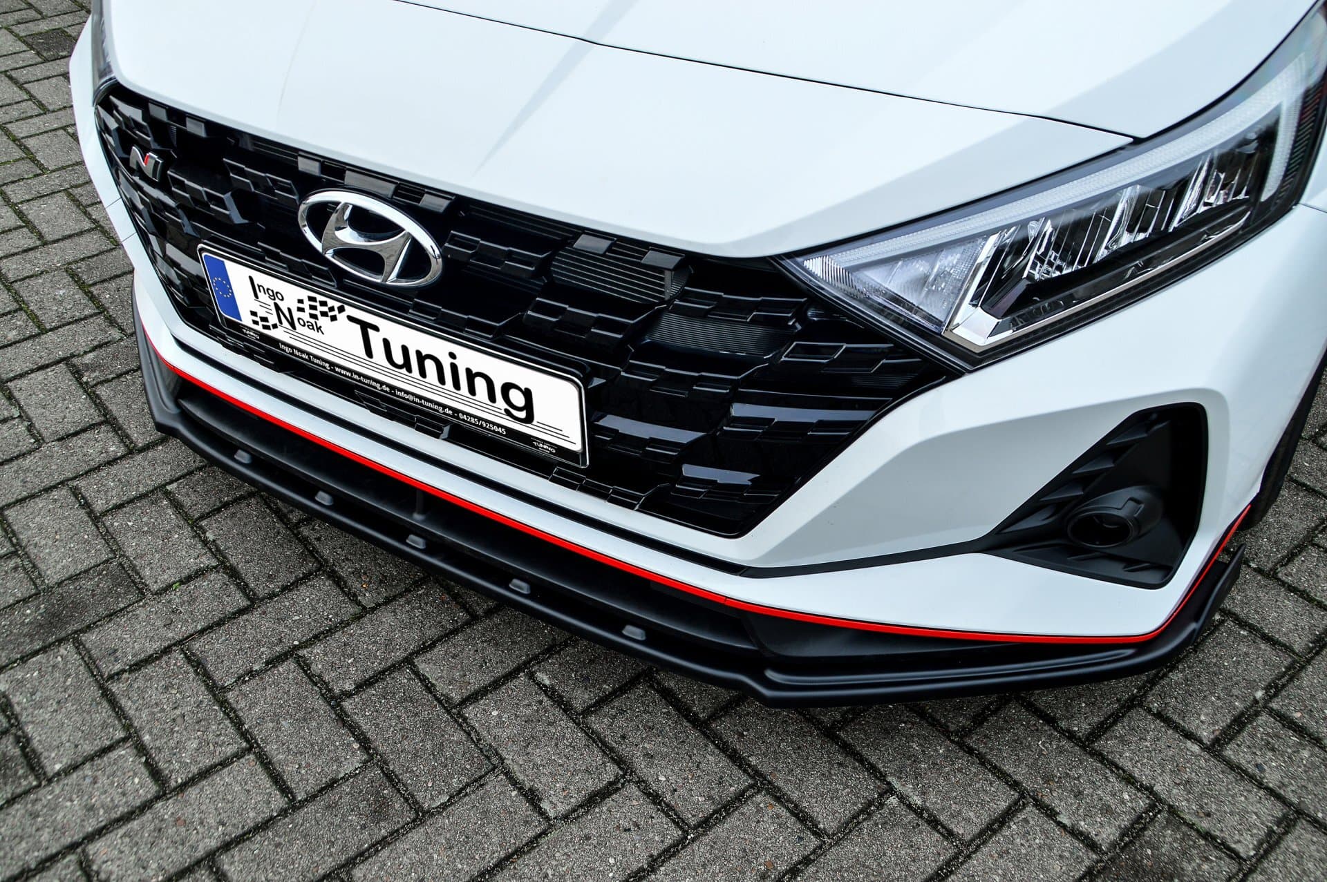 HYUNDAI I20 N PERFORMANCE - INGO NOAK RACING FRONTANSATZ SPOILER LIPPE V.2 – Bild 4