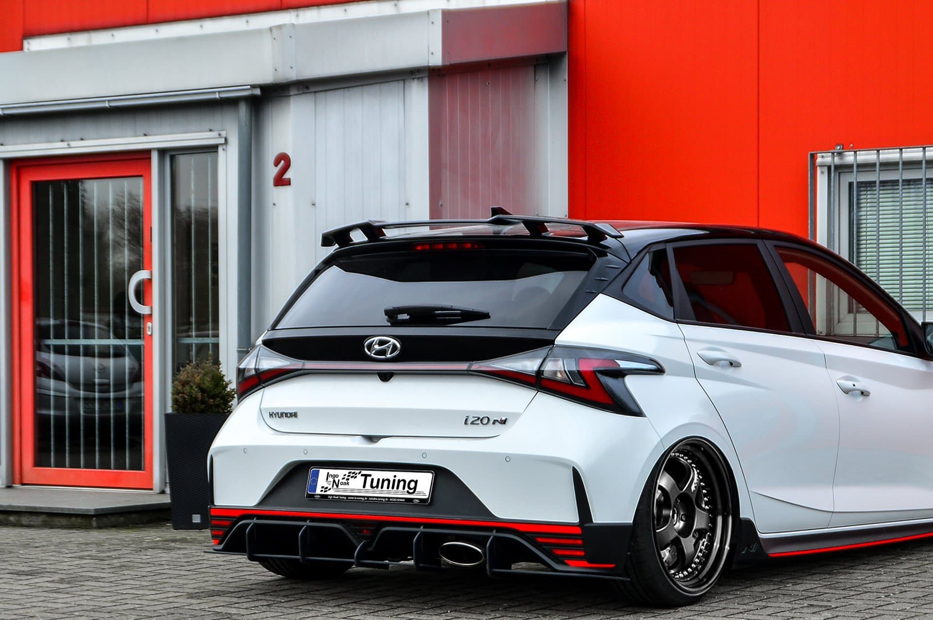 HYUNDAI I20 N PERFORMANCE - INGO NOAK HECK DIFFUSOR ANSATZ – Bild 2