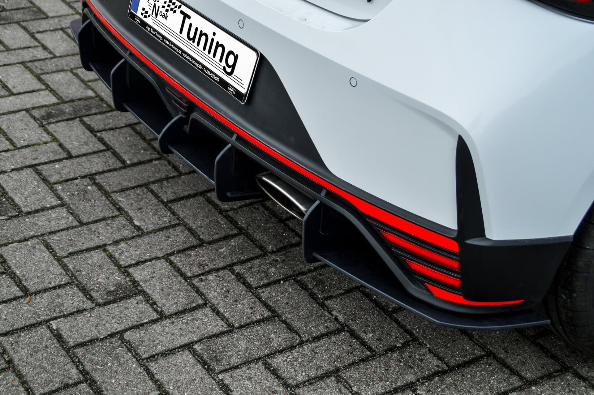 HYUNDAI I20 N PERFORMANCE - INGO NOAK HECK DIFFUSOR ANSATZ – Bild 4