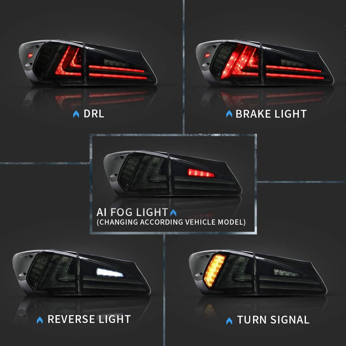LEXUS IS - LED RÜCKLEUCHTEN V.1 – Bild 2