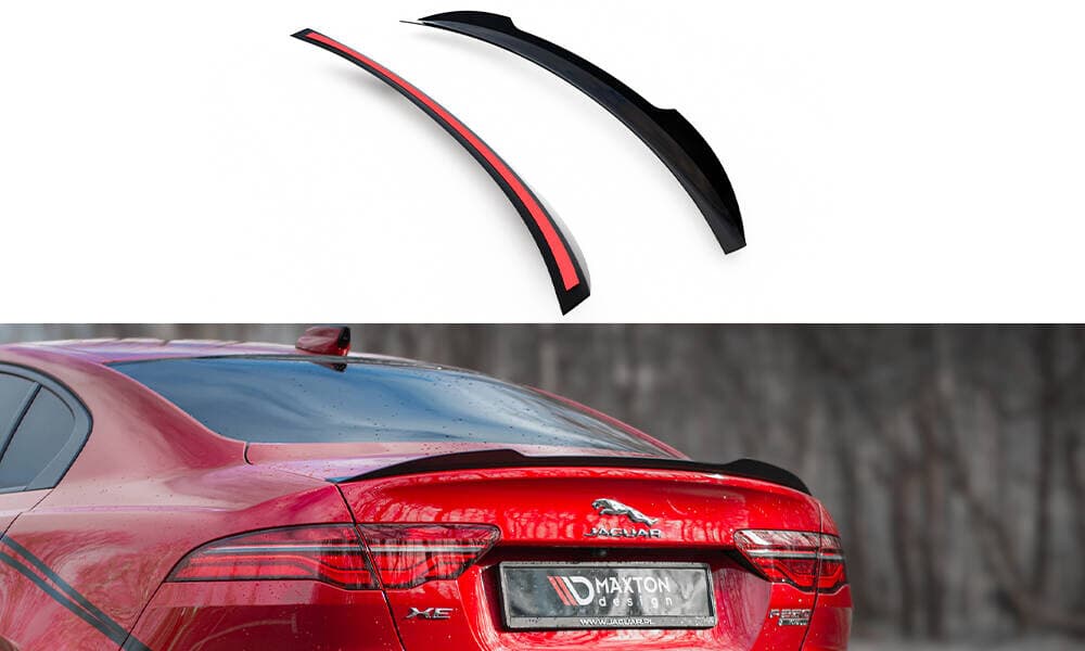 JAGUAR XE - MAXTON DESIGN HECKSPOILER LIPPE ABRISSKANTE
