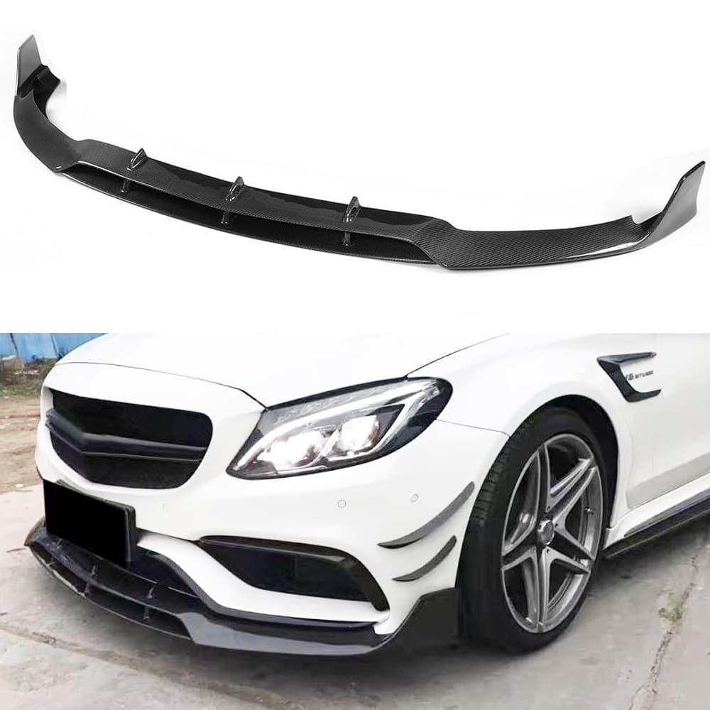 MERCEDES C63 AMG - JC SPORTLINE CARBON FRONTLIPPE SPOILER