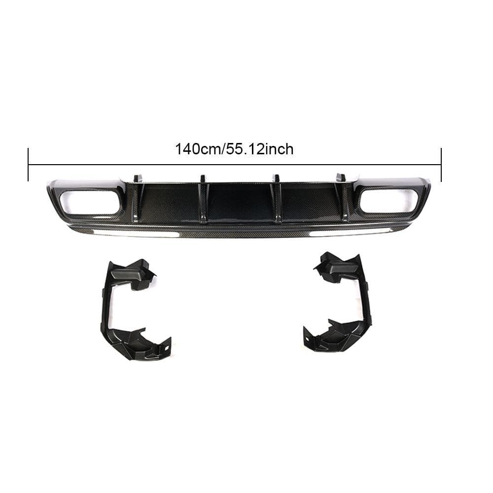 MERCEDES A45 AMG - JC DUPLEX CARBON DIFFUSOR – Bild 3