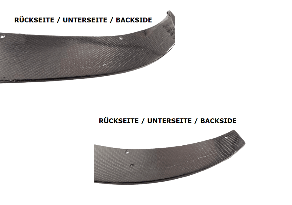 MERCEDES C63 AMG - JC SPORTLINE CARBON FRONTLIPPE SPOILER (TS) – Bild 2