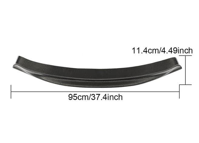 BMW M6 - JC SPORTLINE CARBON FRONTLIPPE SPOILER – Bild 4
