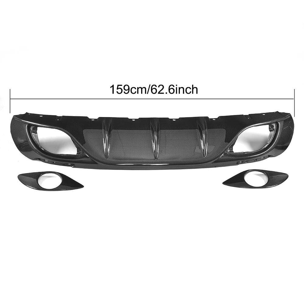 ALFA ROMEO GIULIA - JC DUPLEX CARBON DIFFUSOR – Bild 2