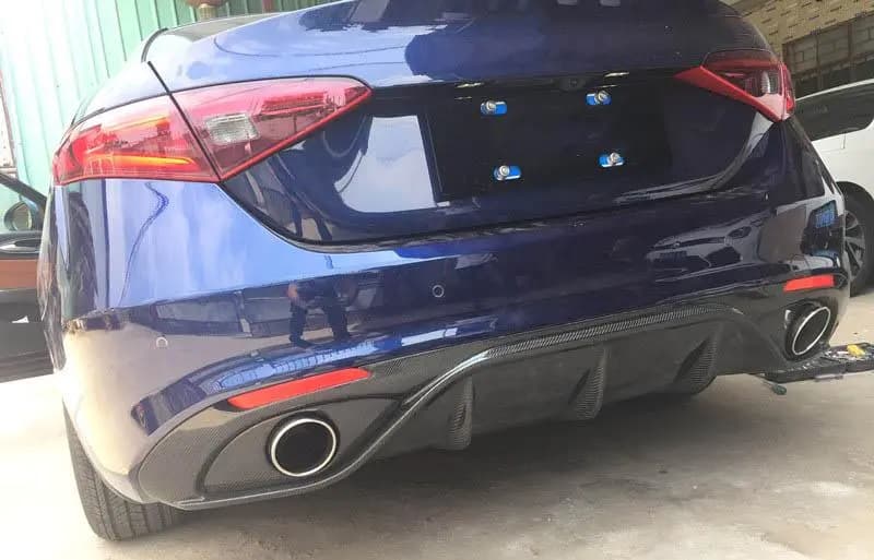 ALFA ROMEO GIULIA - JC DUPLEX CARBON DIFFUSOR – Bild 5