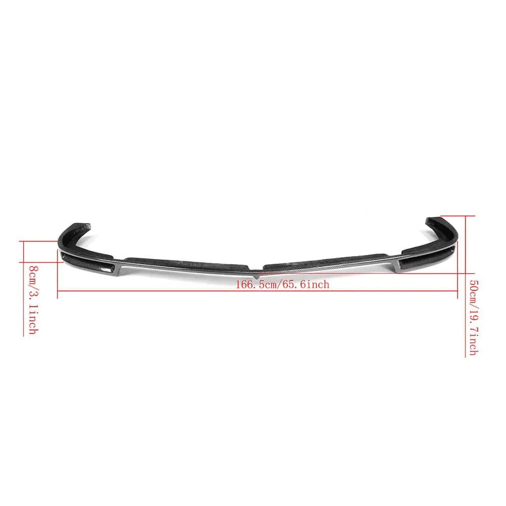 MERCEDES C63 AMG - JC SPORTLINE CARBON FRONTLIPPE SPOILER – Bild 3