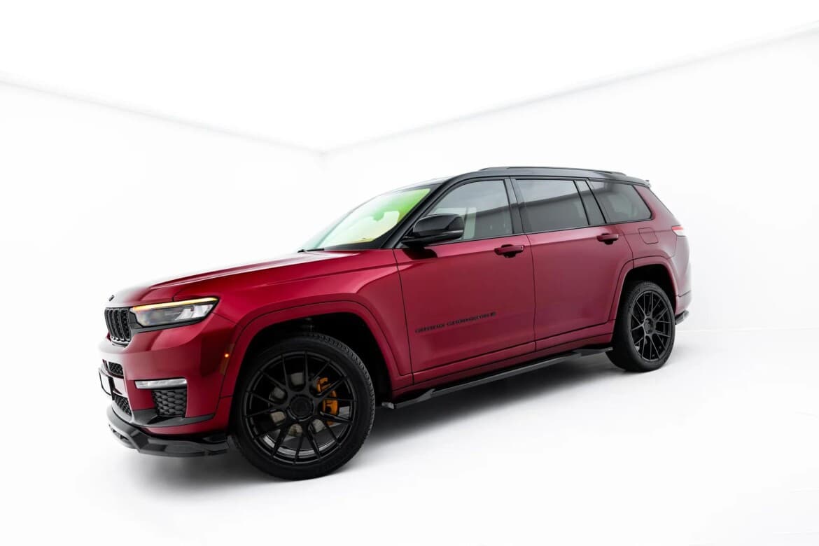 JEEP GRAND CHEROKEE 2021+ - MAXTON DESIGN SEITENSCHWELLER ANSATZ – Bild 2