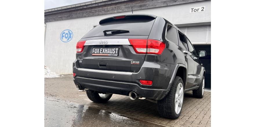 JEEP GRAND CHEROKEE - FOX DUPLEX SPORTAUSPUFF