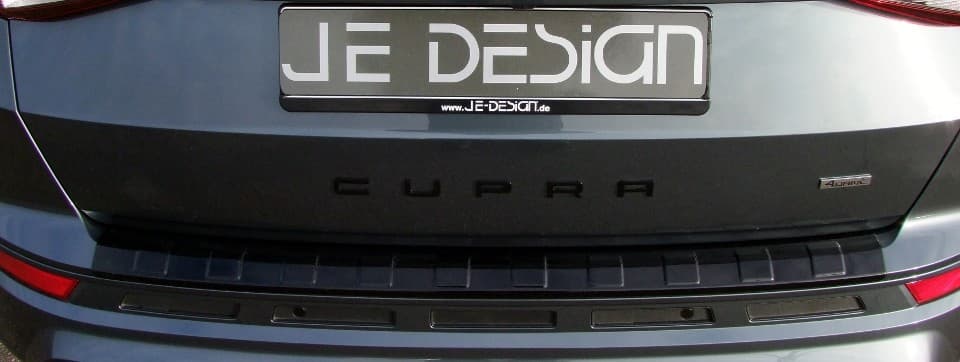 SEAT CUPRA ATECA - JE DESIGN LADEKANTENSCHUTZ JE5FPLKSSCHW – Bild 3