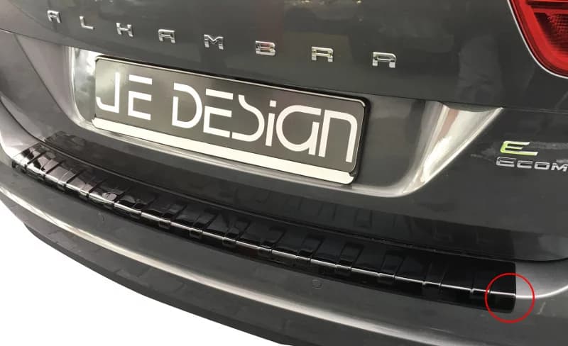 VW SHARAN - JE DESIGN LADEKANTENSCHUTZ – Bild 2