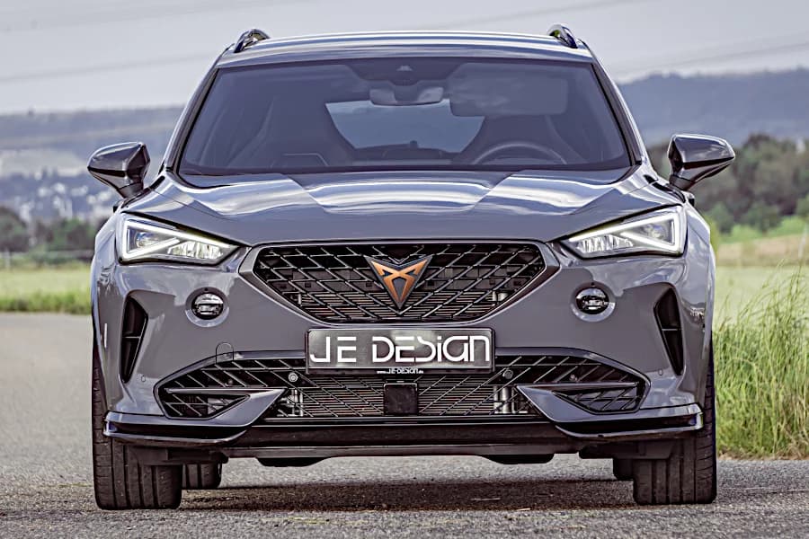 CUPRA FORMENTOR - JE DESIGN 2-TEILIGE FRONTSPOILER LIPPE FLAPS (FAKT)