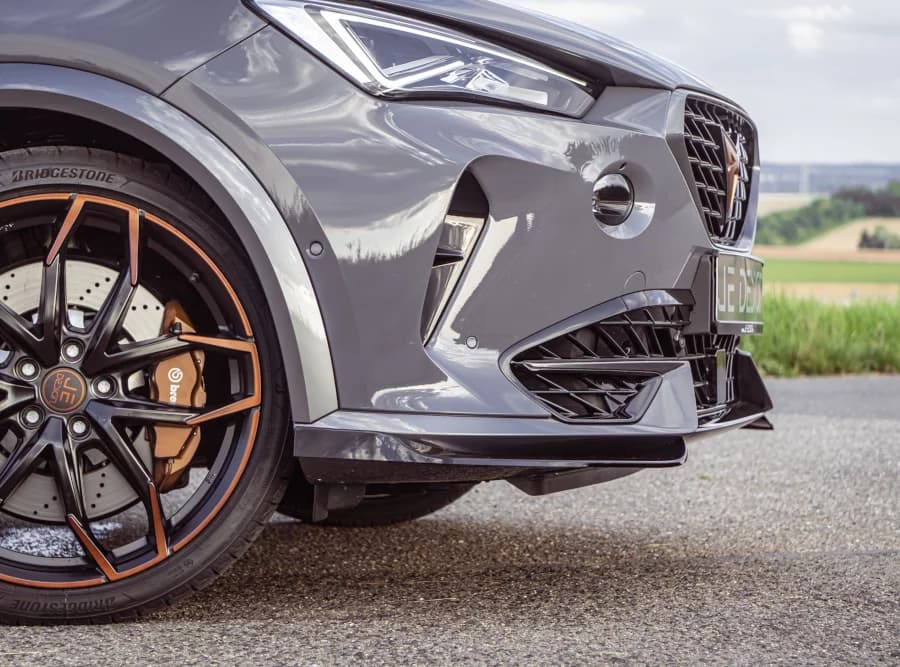 CUPRA FORMENTOR - JE DESIGN 2-TEILIGE FRONTSPOILER LIPPE FLAPS (FAKT) – Bild 2